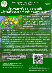 sauvegarde geneve flyer notre appel aux dons sauvegarde parcelle montbrillant flyer skatepark nature montbrillant f