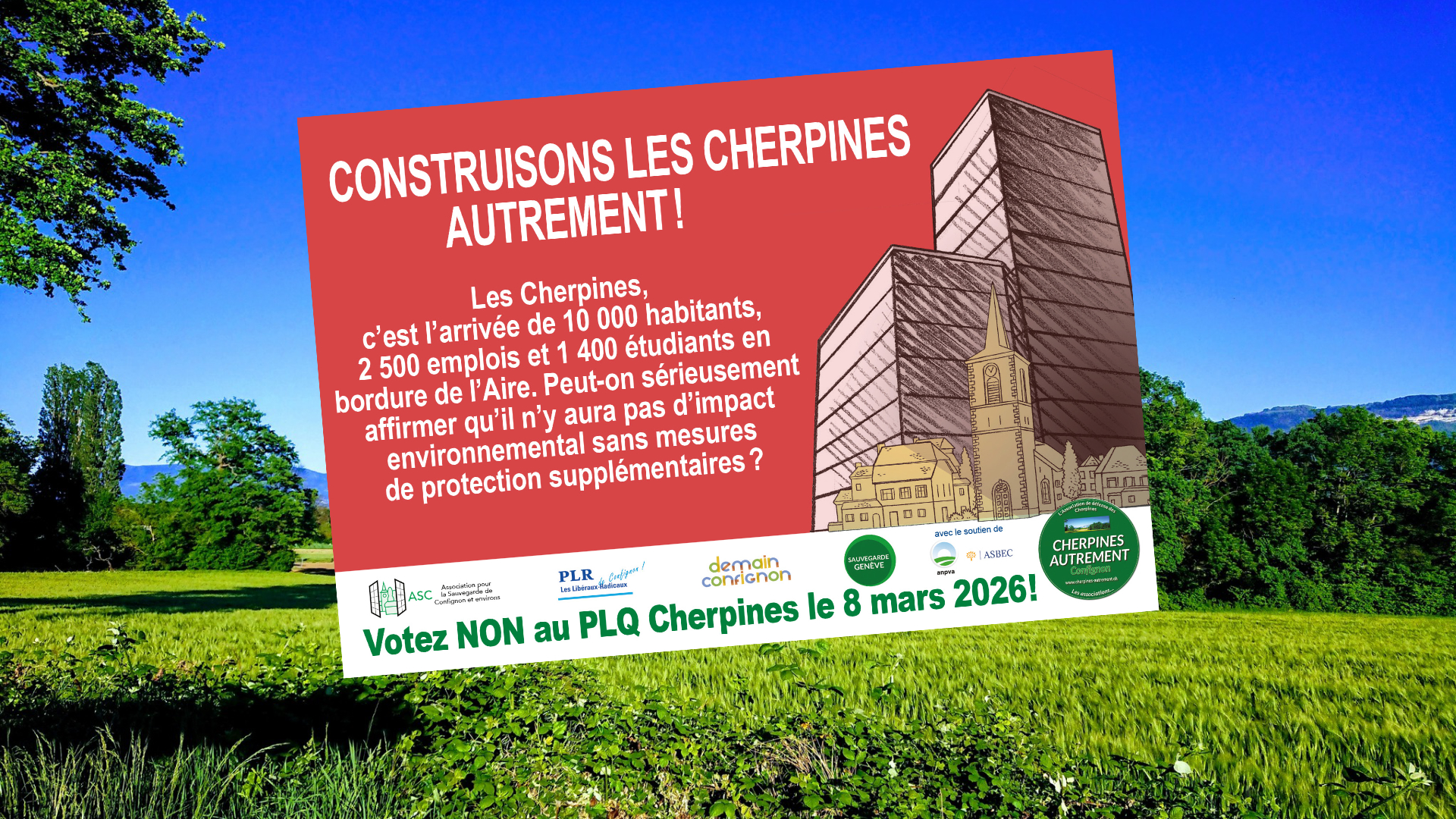 sauvegarde geneve des impacts environnementaux majeurs aux cherpines site sg environnement non au plq cherpines 2026