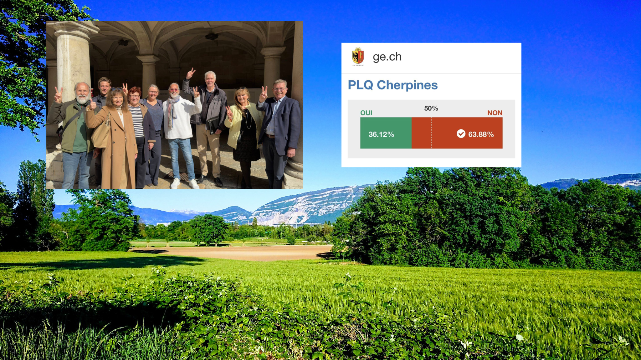 sauvegarde geneve un vote historique non au plq cherpines a 64 59 victoire vote historique non au plq cherpines 8 mars 2026