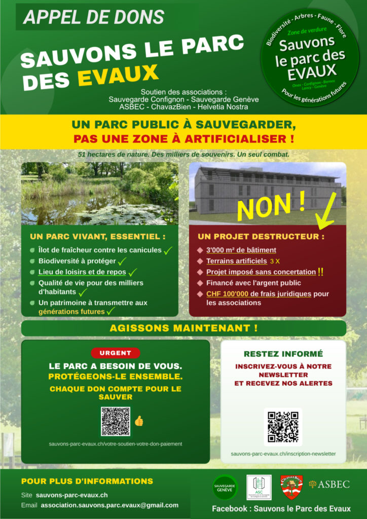 Sauvons le Parc des Evaux 1 sauvegarde geneve sauvons le parc des evaux affiche oct 2026 don version 2 a4 print 300dpi a ratio jpeg q90 web l1
